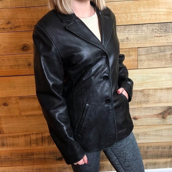 Wilson leather pelle studio leather jacket - Picture 5 of 8